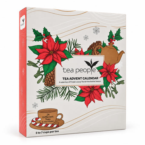 Tea People Advent Calendar - 24 Loose Teas + Infuser