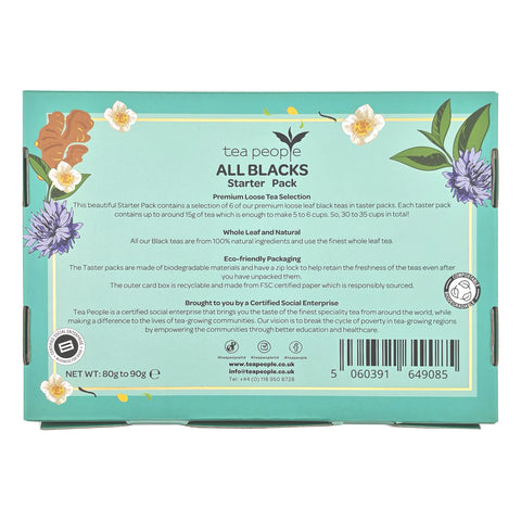 All Blacks - Starter Pack of 6 Black Teas Loose