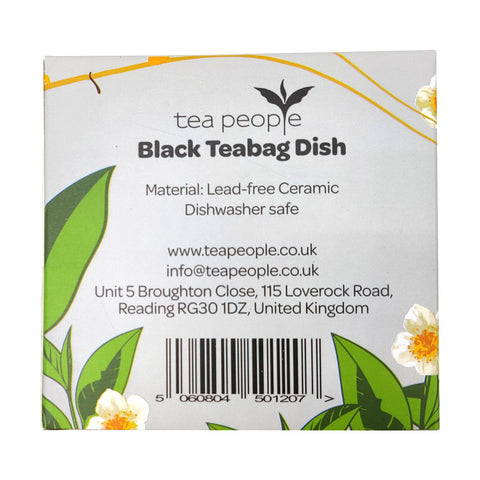 Premium Black Teabag Dish