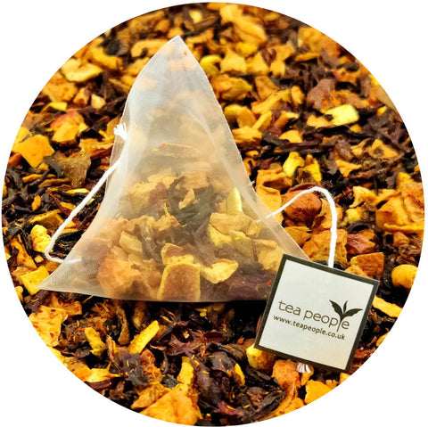 Blood orange - Fruit tea pyramids bags