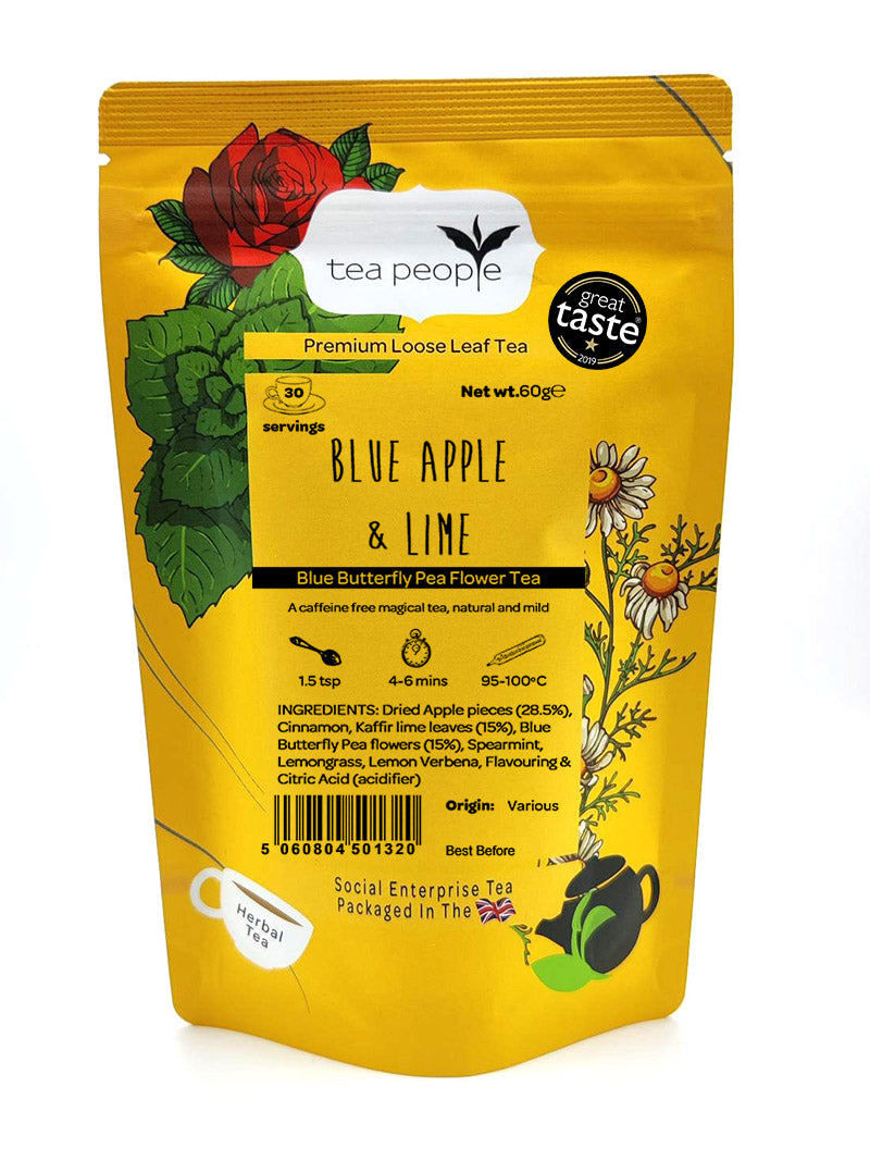 Blue Apple and Lime - Loose Herbal Tea