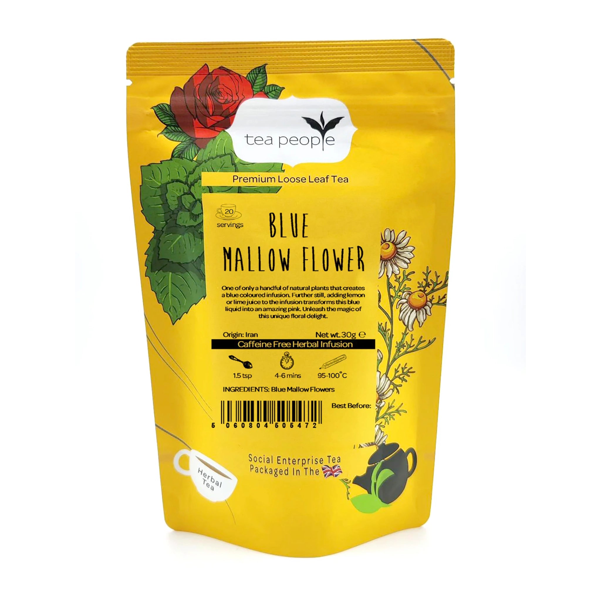 Blue Mallow Flower - Loose Herbal Tea
