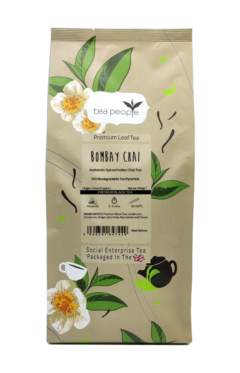 Bombay Chai - Black tea pyramids 100g small taster pack