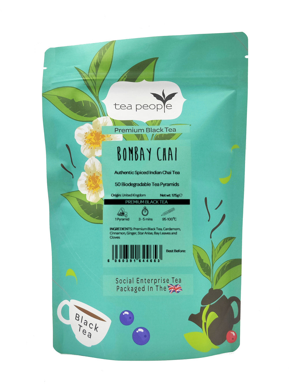 Bombay chai 50g taster pack