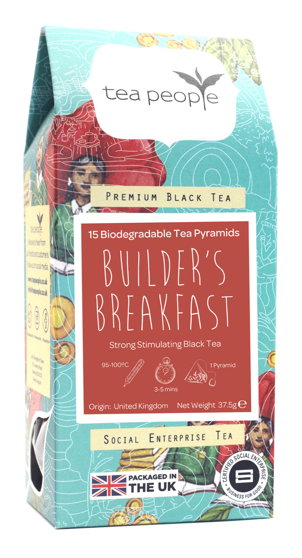 Builder's Breakfast - Black Tea Pyramids
