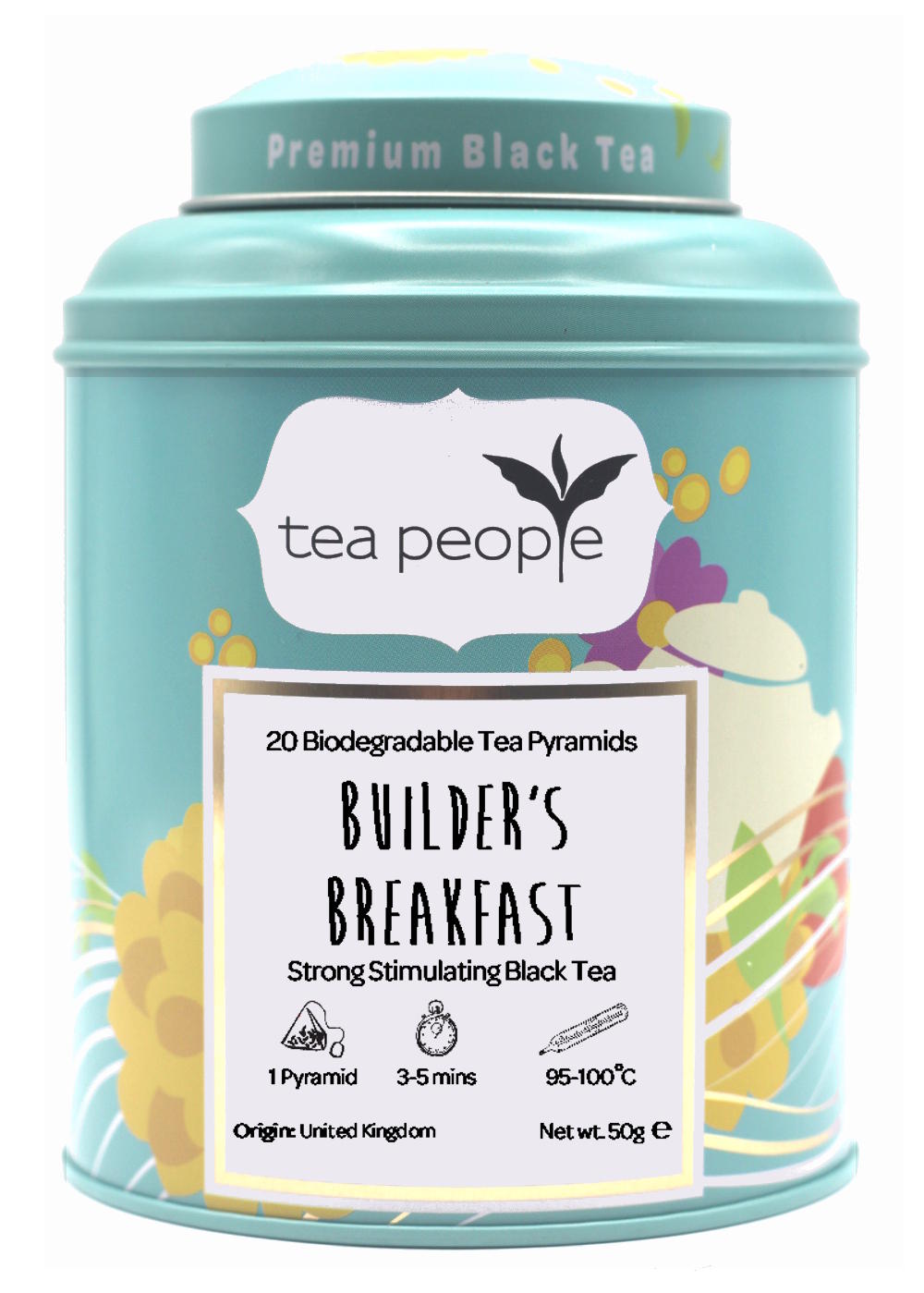 Builder's Breakfast Tea Pyramids - Black Tea | Tea People