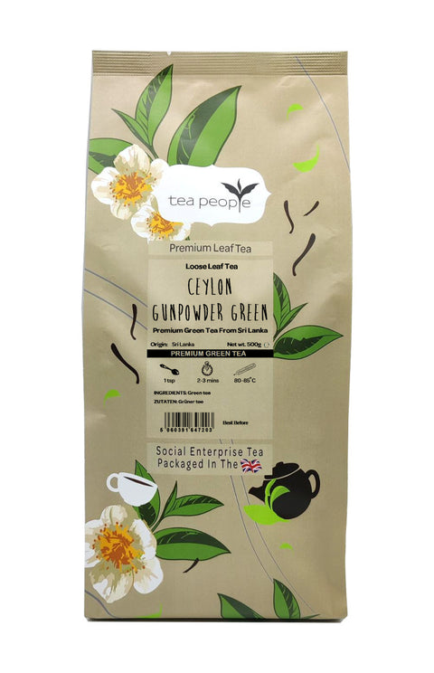 Ceylon Gunpowder Green Tea, 500g