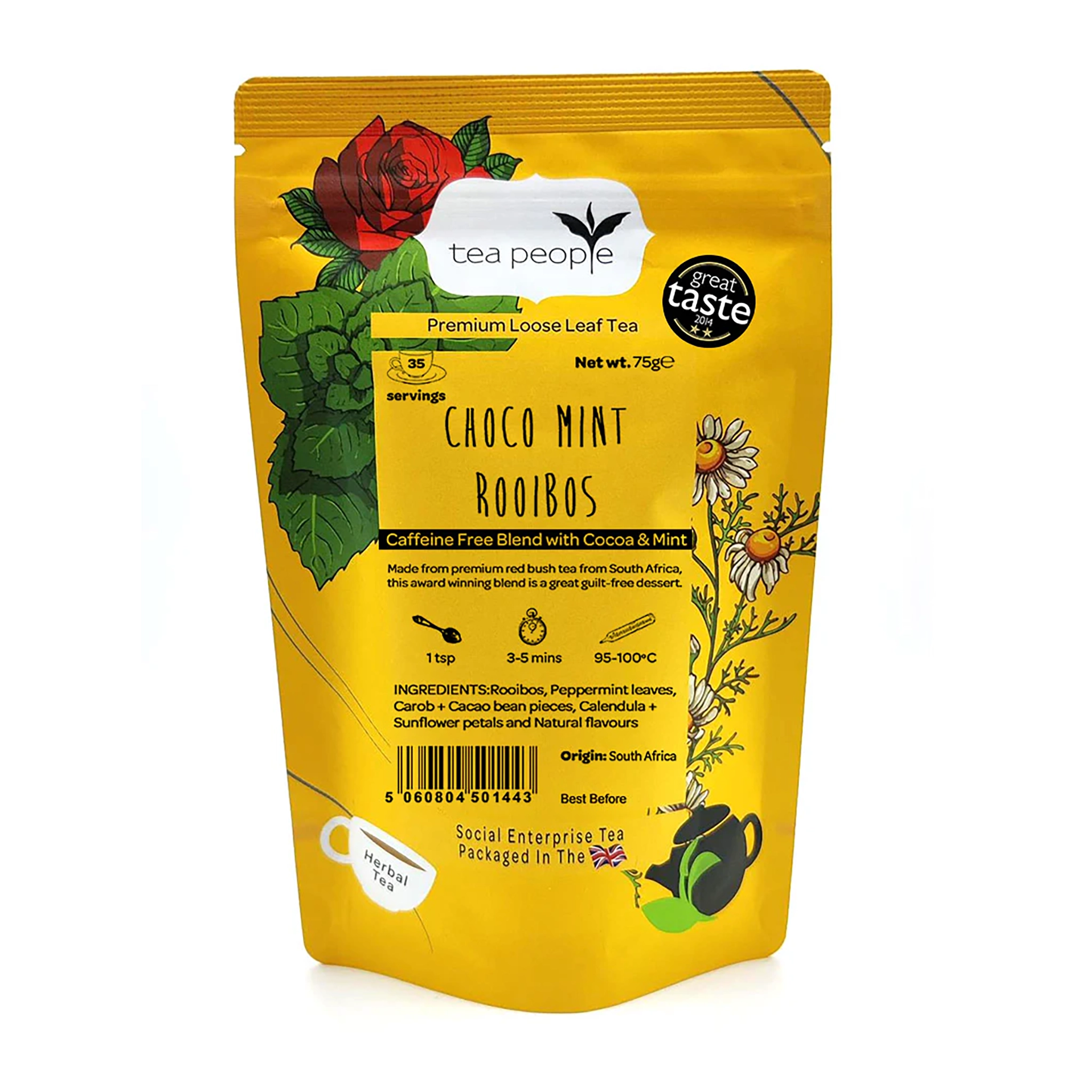 Choco Mint Rooibos - Loose Herbal Tea