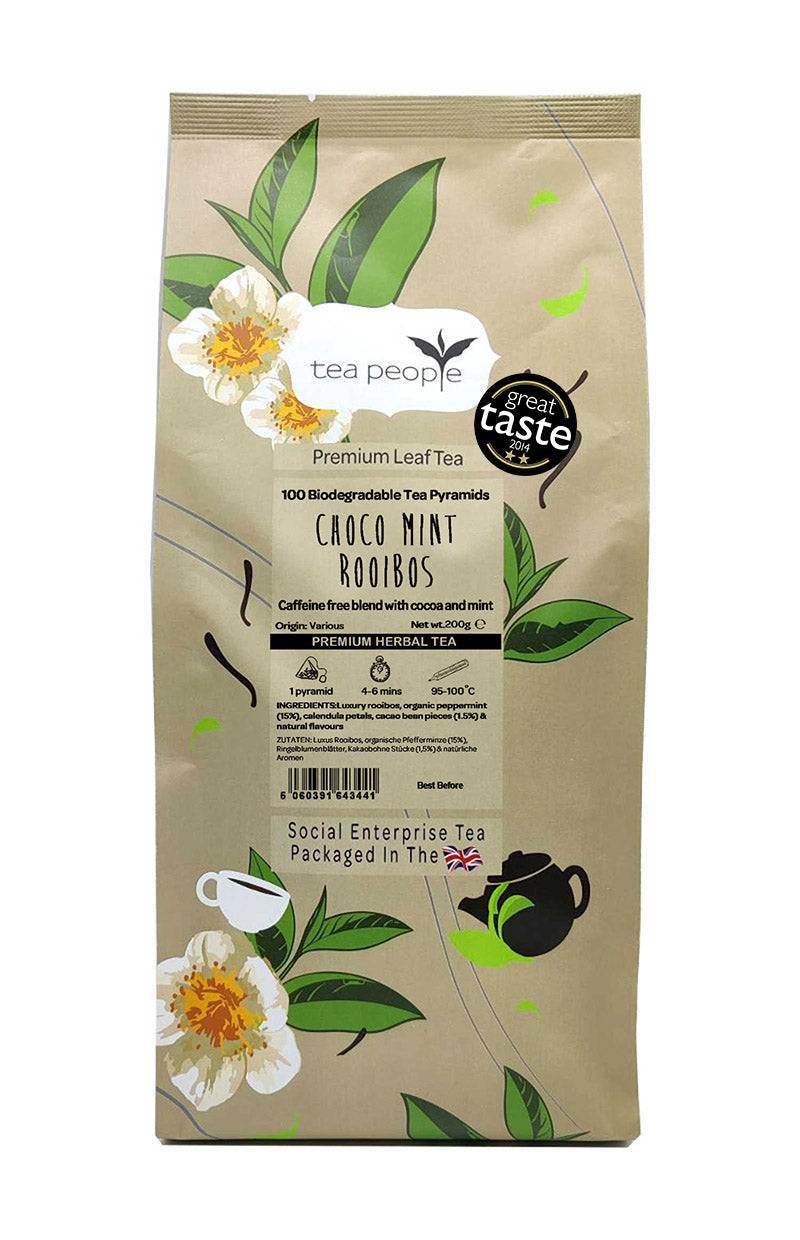 Choco Mint Rooibos - Herbal Tea Pyramids