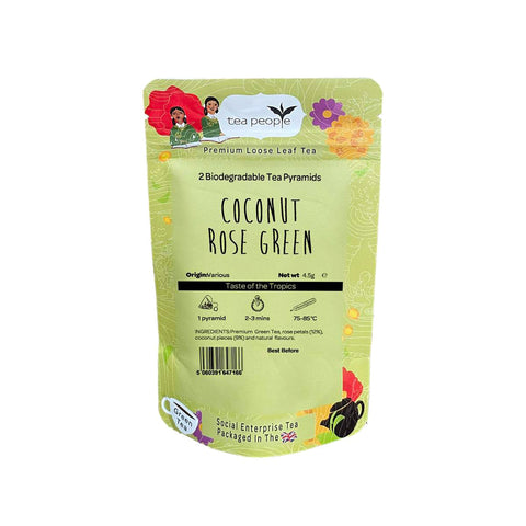 Coconut Rose Green - Tea Pyramids