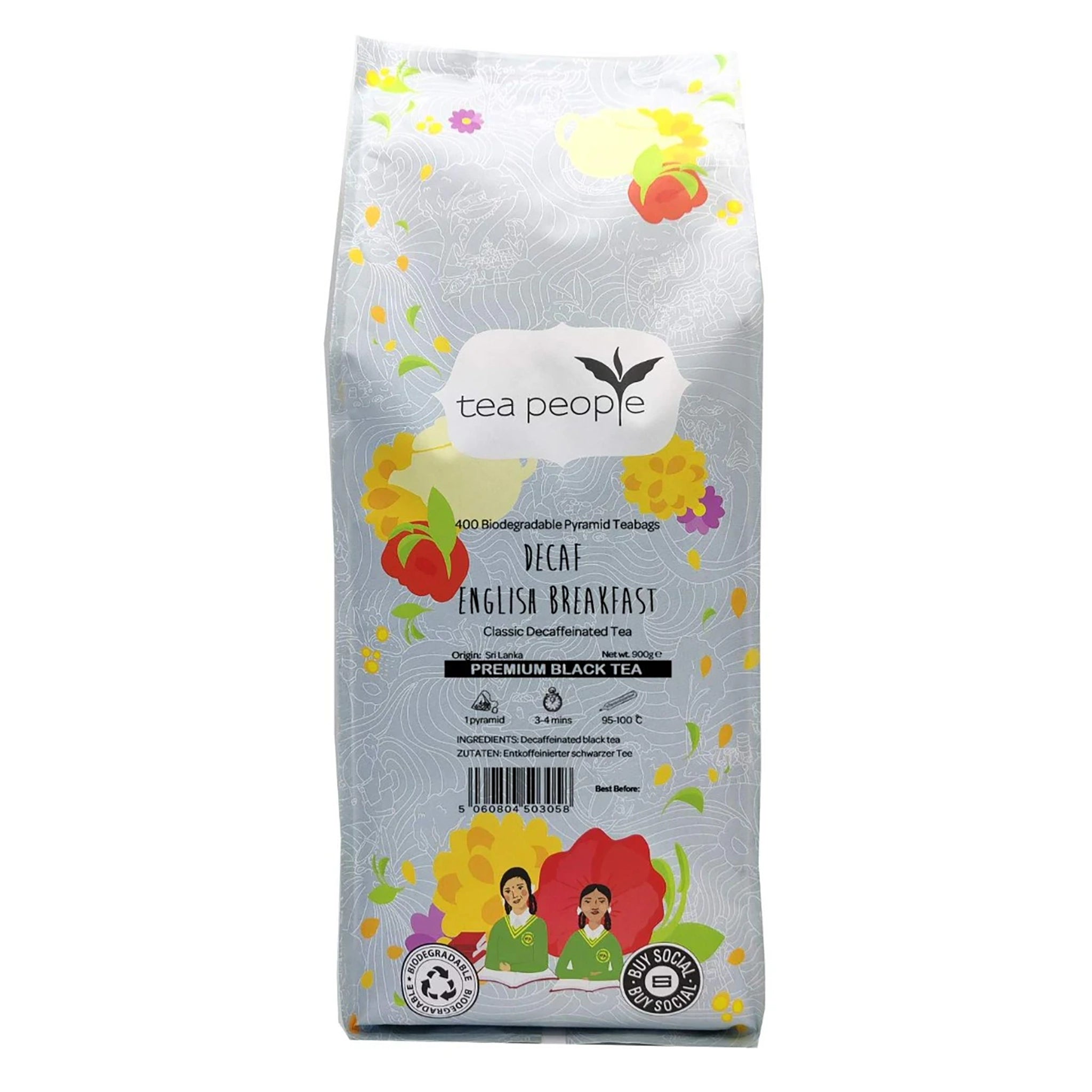 Decaf English Breakfast - Black Tea Pyramids