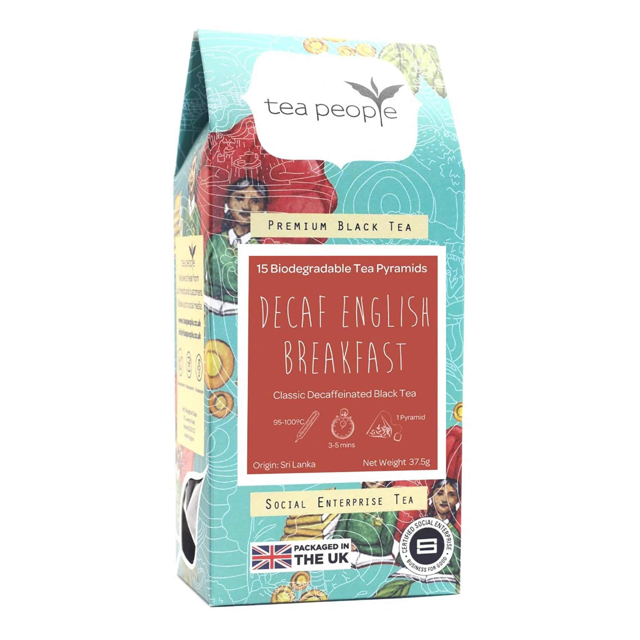 Decaf English Breakfast - Black Tea Pyramids