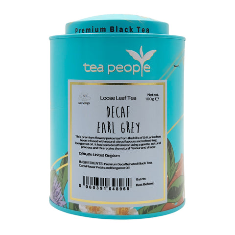 Decaf Earl Grey - Black Loose Tea