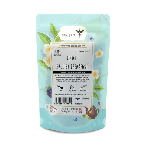 Decaf English Breakfast - Loose Black Leaf Tea