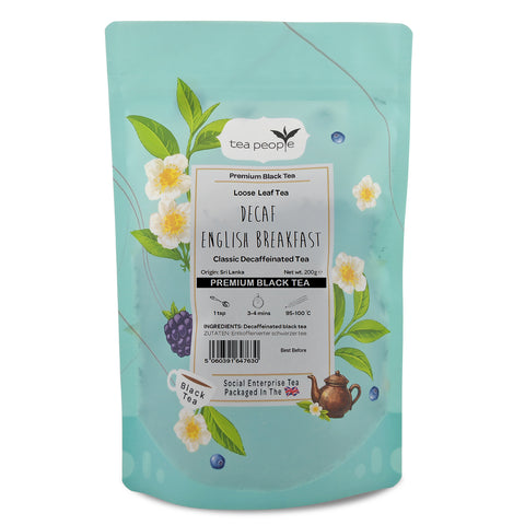 Decaf English Breakfast - Loose Black Leaf Tea
