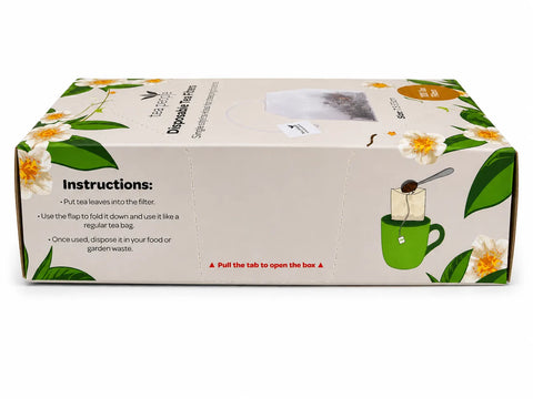 Tea People 100 Disposable Tea Filters
