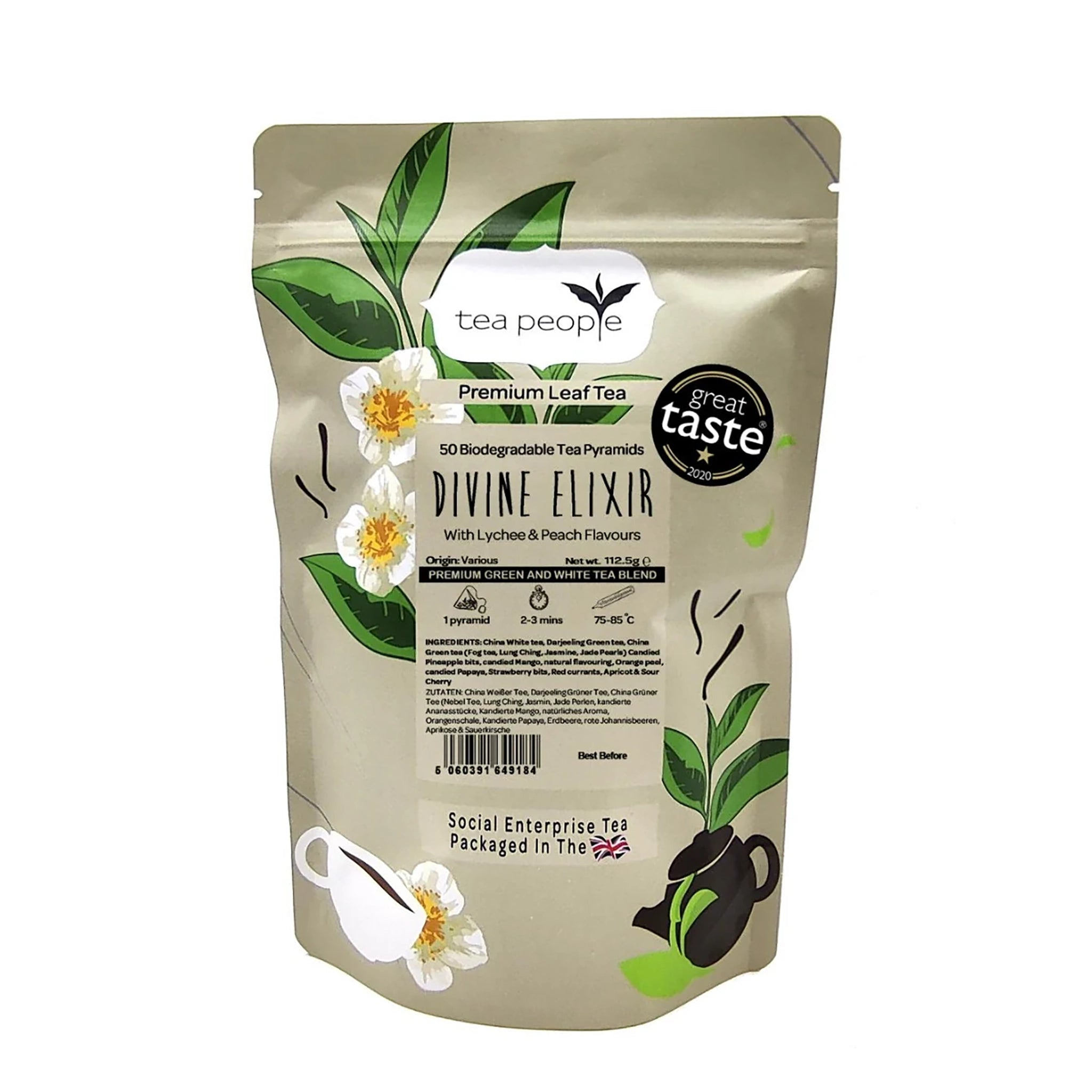 Divine Elixir - Leaf Tea Pyramids