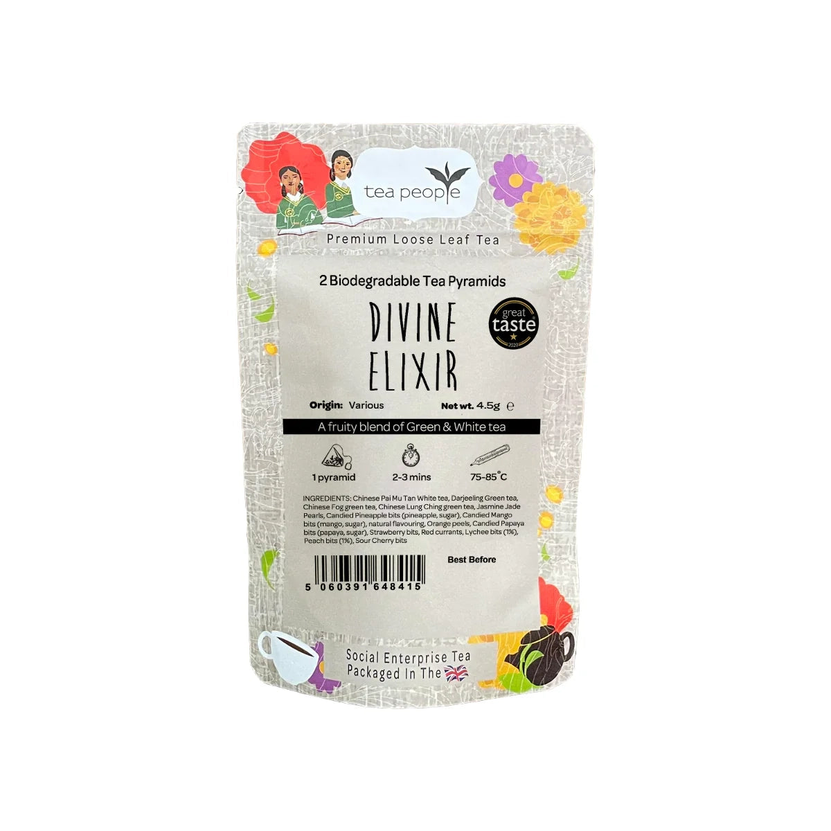 Divine Elixir - Leaf Tea Pyramids