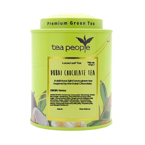 Dubai Chocolate - Loose Green Tea