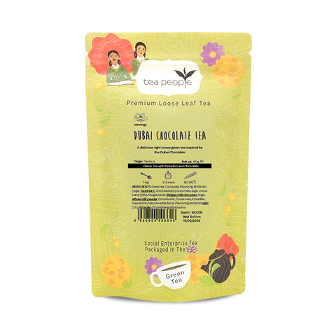Dubai Chocolate - Loose Green Tea