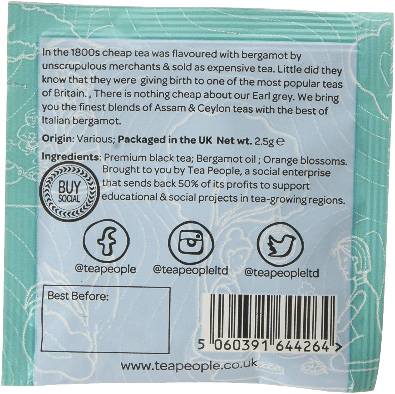 Earl Grey - Tea Envelopes