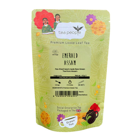 Emerald Assam - Rare Green Tea