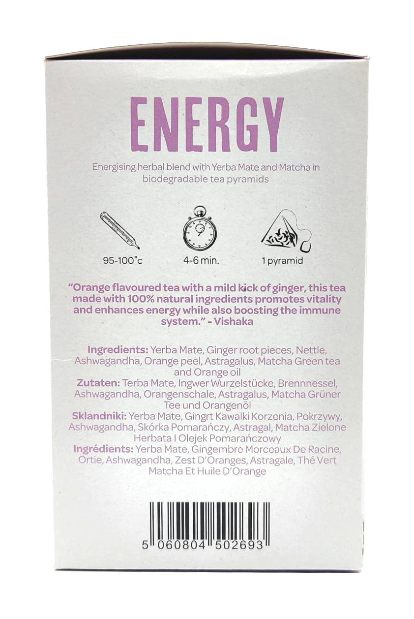 ENERGY - Wellness Tea Envelopes