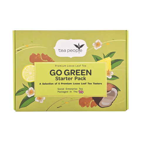 Go Green! - Starter pack of 6 Green teas Loose