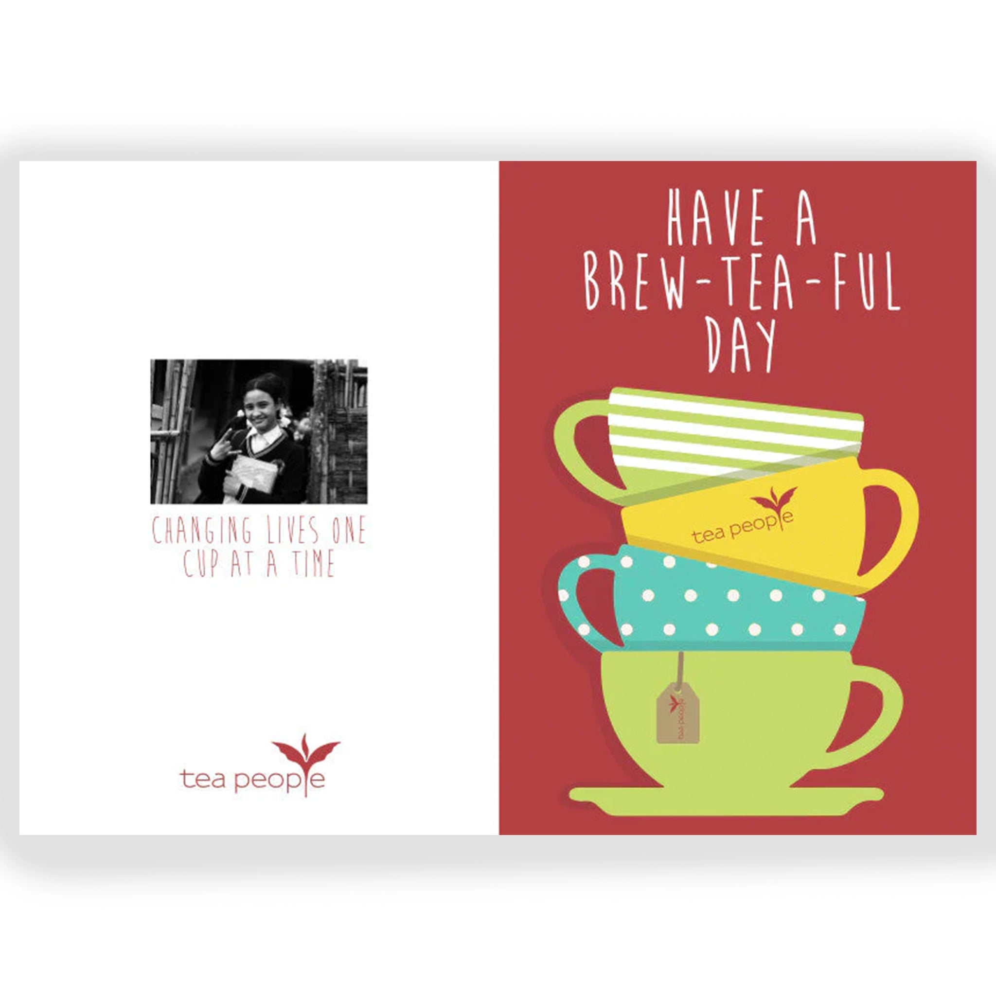 BrewTeaFul Day Greeting Card