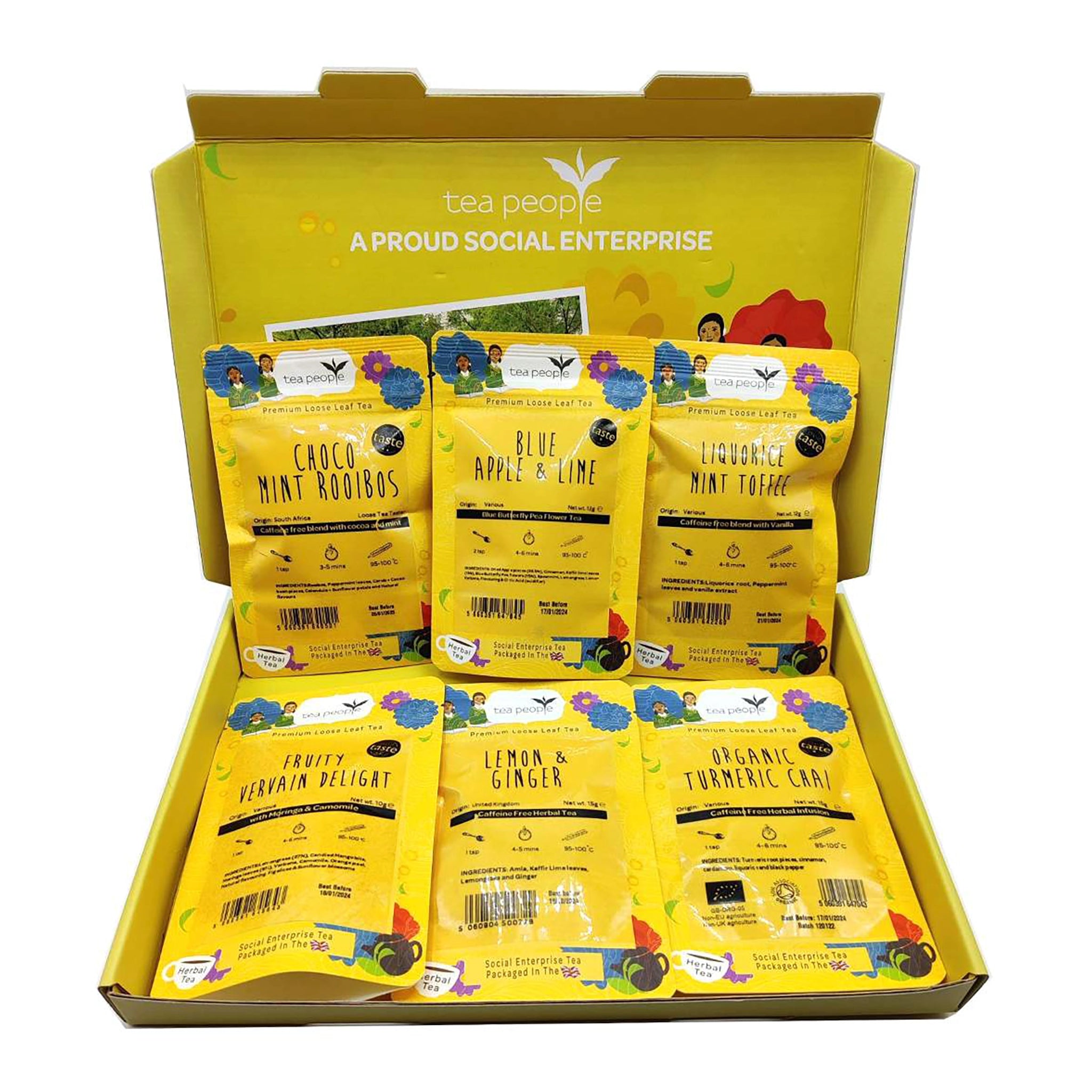 Herbies - Starter pack of 6 Herbal teas Loose