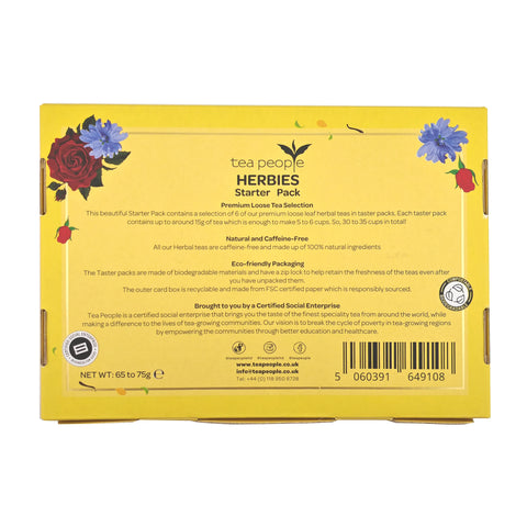 Herbies - Starter pack of 6 Herbal teas Loose