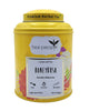 Pure honey bush loose tea in a 25g tin caddy