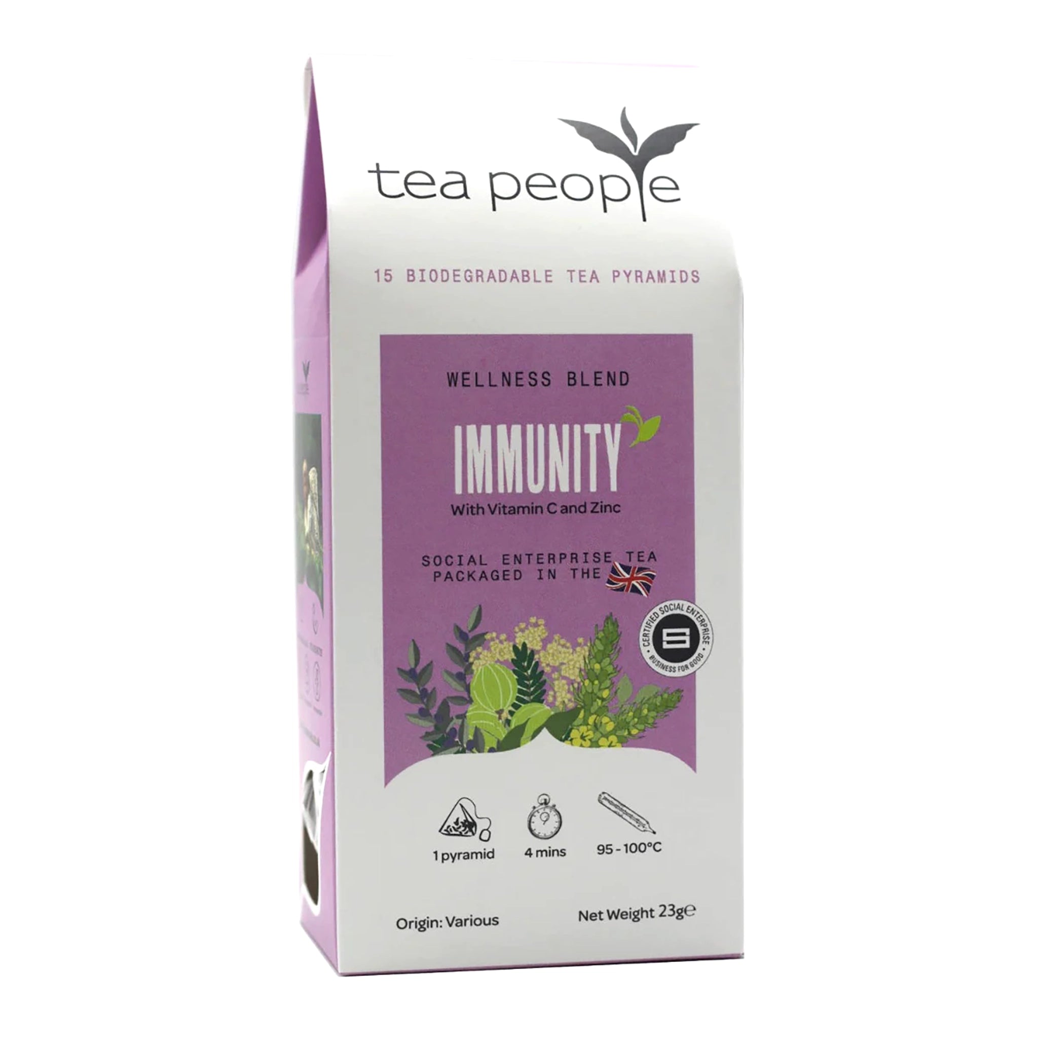 IMMUNITY - Wellness Tea Pyramids
