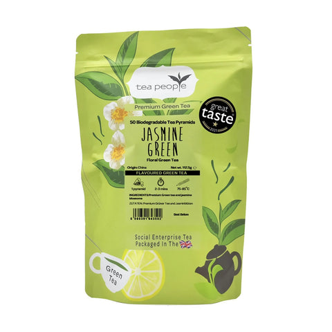 Jasmine Green - Green Tea Pyramids