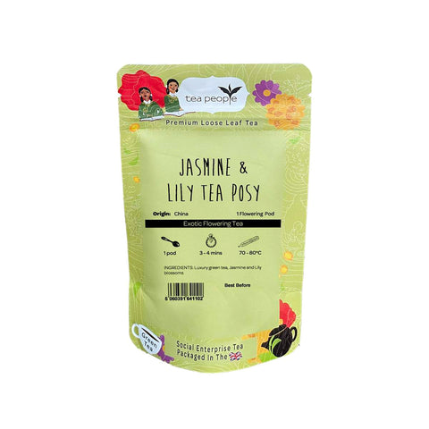 Jasmine and Lily Tea Posy- Flowering Tea