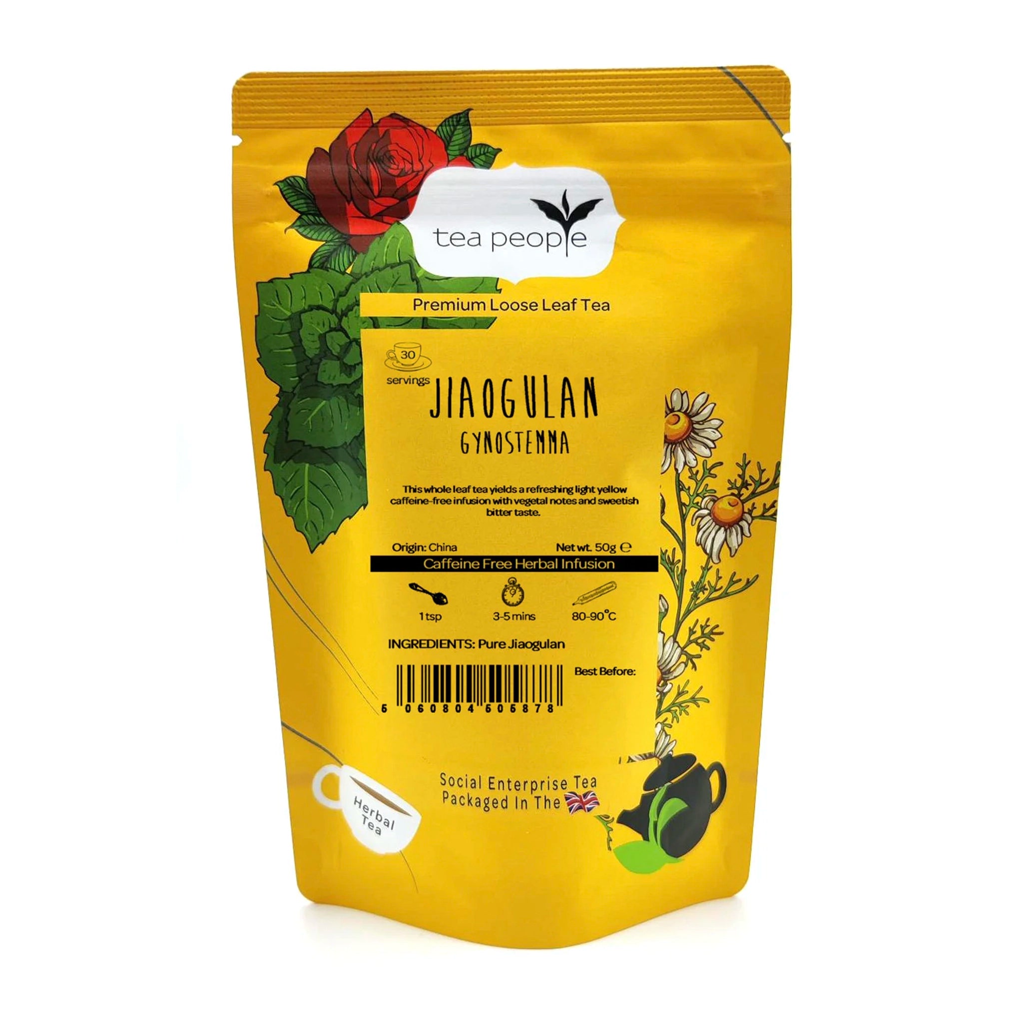 Jiaogulan (Gynostemma) - Loose Herbal Tea