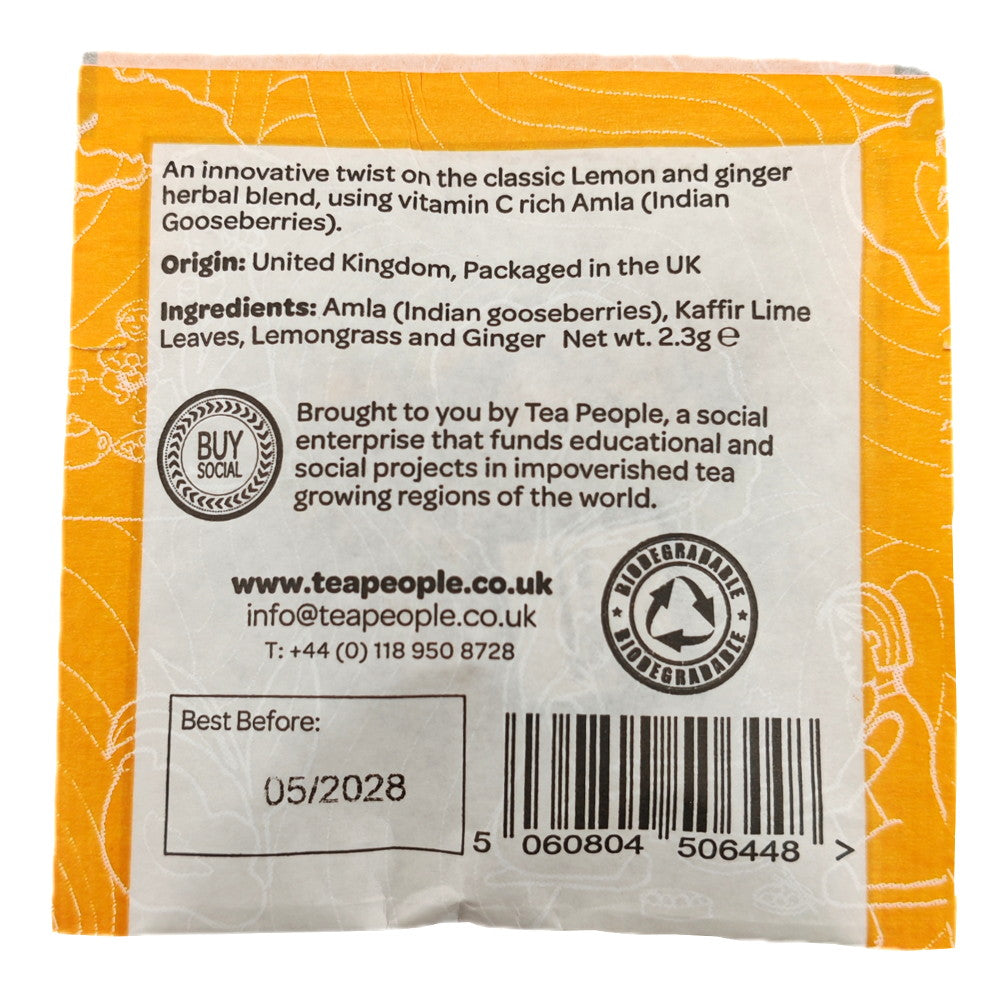 Lemon and Ginger - Herbal Tea Envelopes