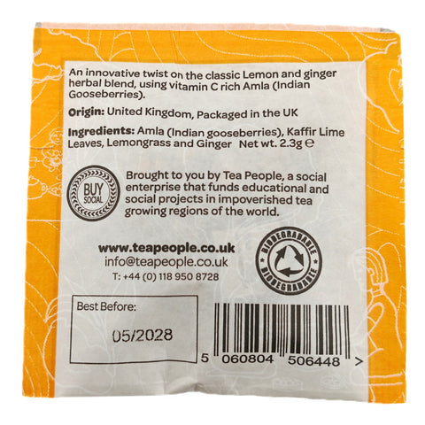 Lemon and Ginger - Herbal Tea Envelopes