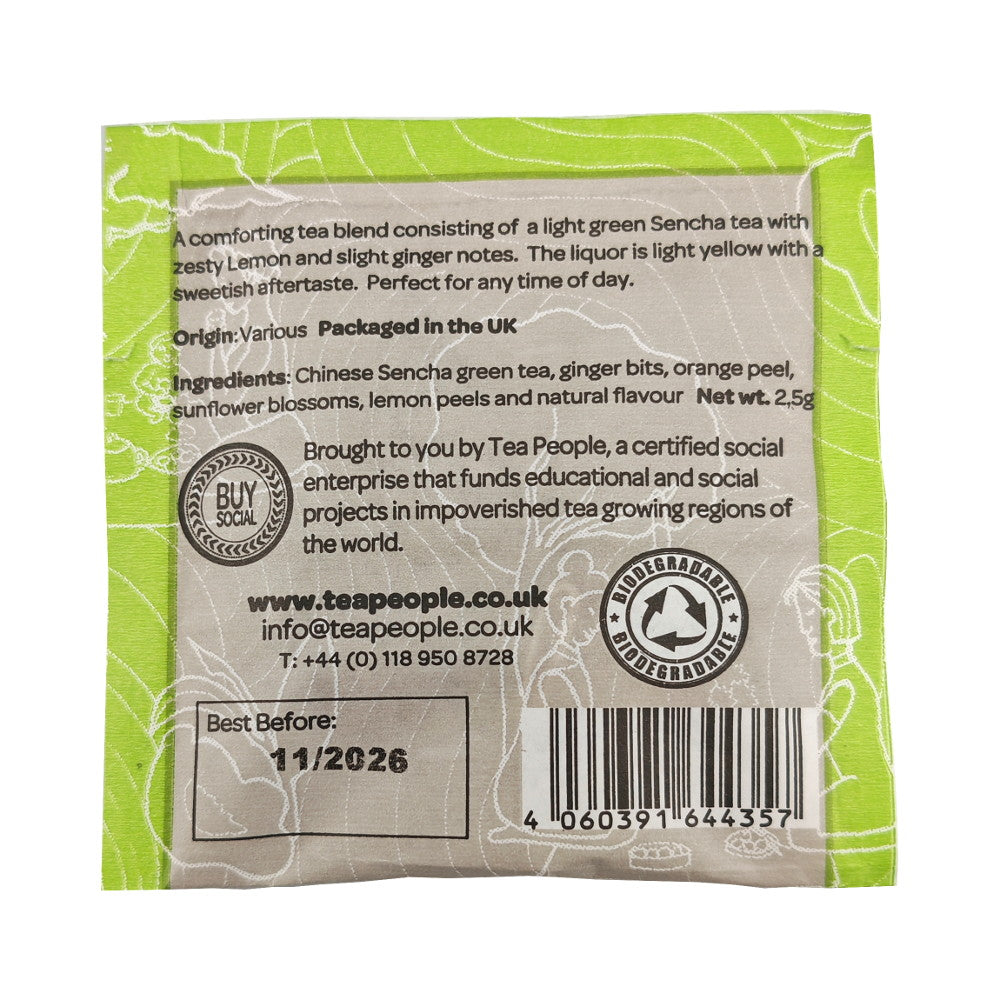 Lemon Green - Tea Envelopes
