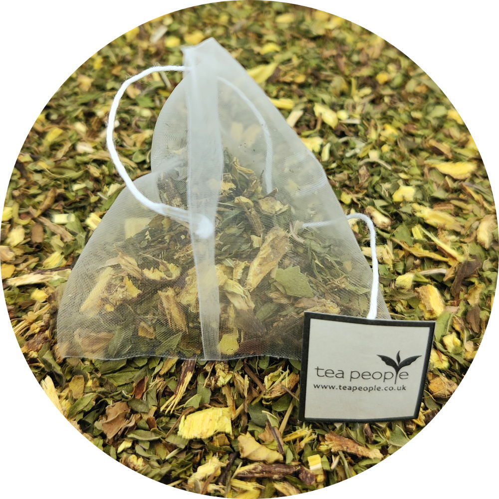 Liquorice Mint Toffee - Herbal Tea Pyramids