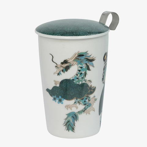 Porcelain mug with Little Leo print
