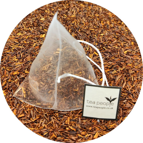 South African Roobois tea in biodegradable silky pyramid bags