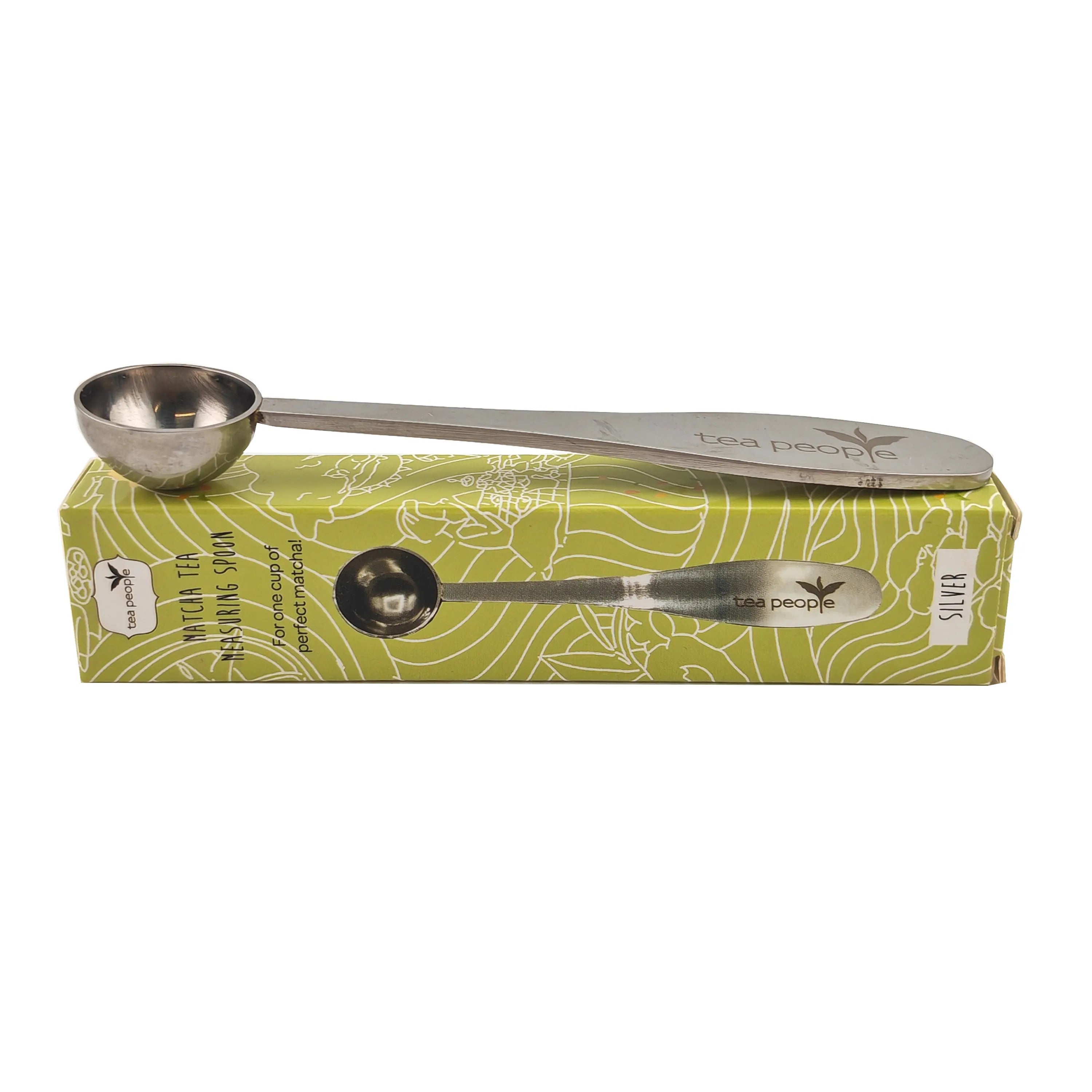 Tea Measuring Spoon – Silver – Tea People