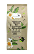 100 Moroccan Mint Green Tea pyramid teabags with peppermint and spearmint leaves