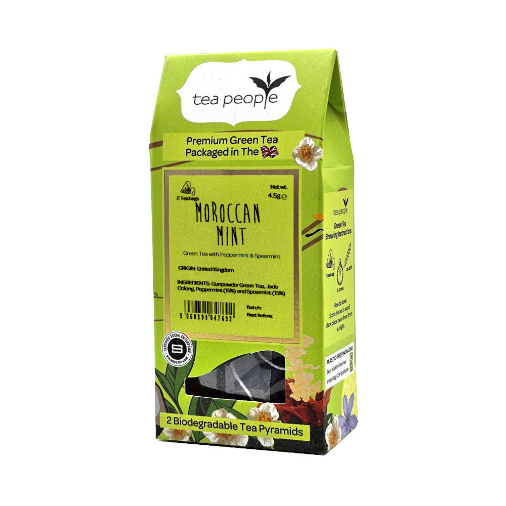 Moroccan Mint - Green Tea Pyramids