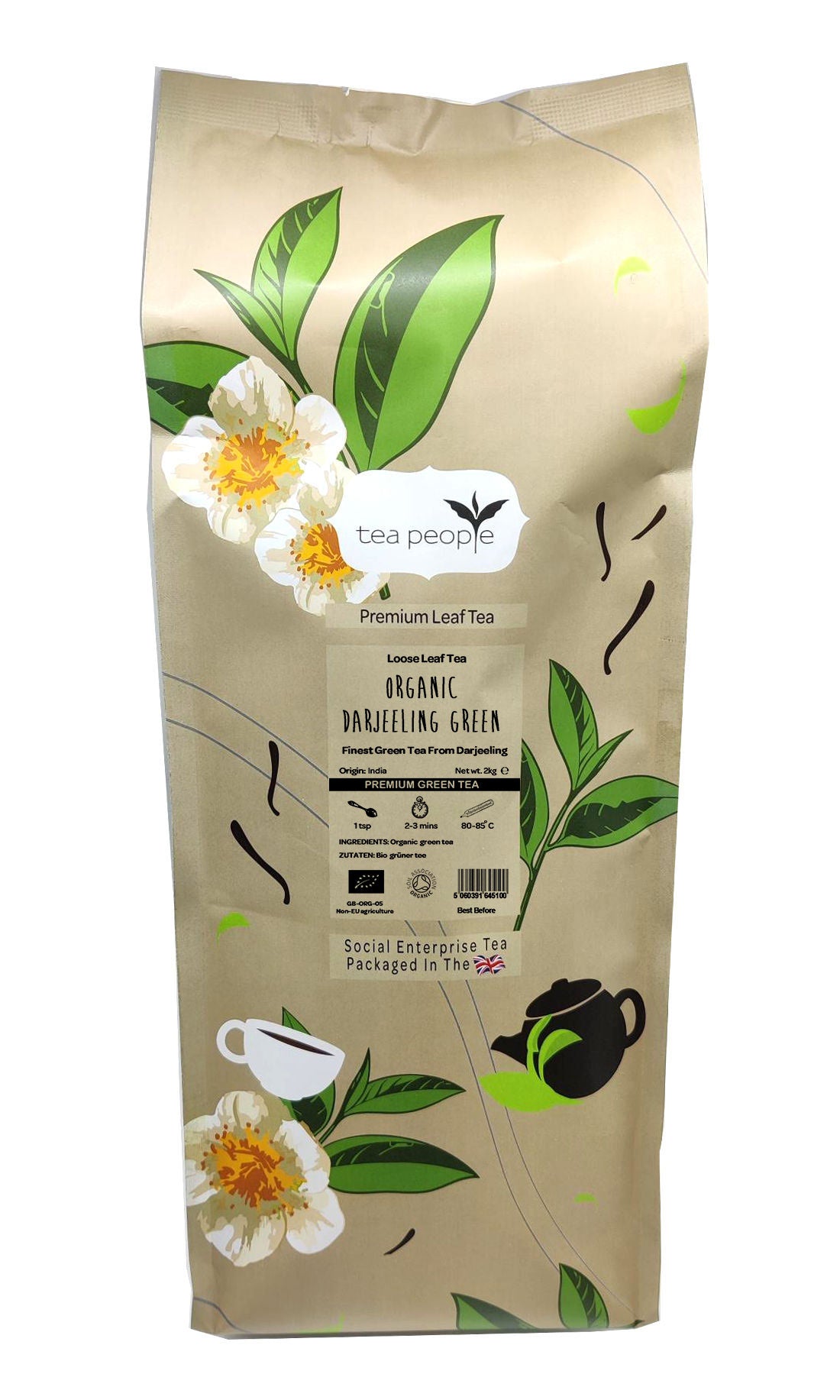 Organic Darjeeling Green - Loose Green Tea