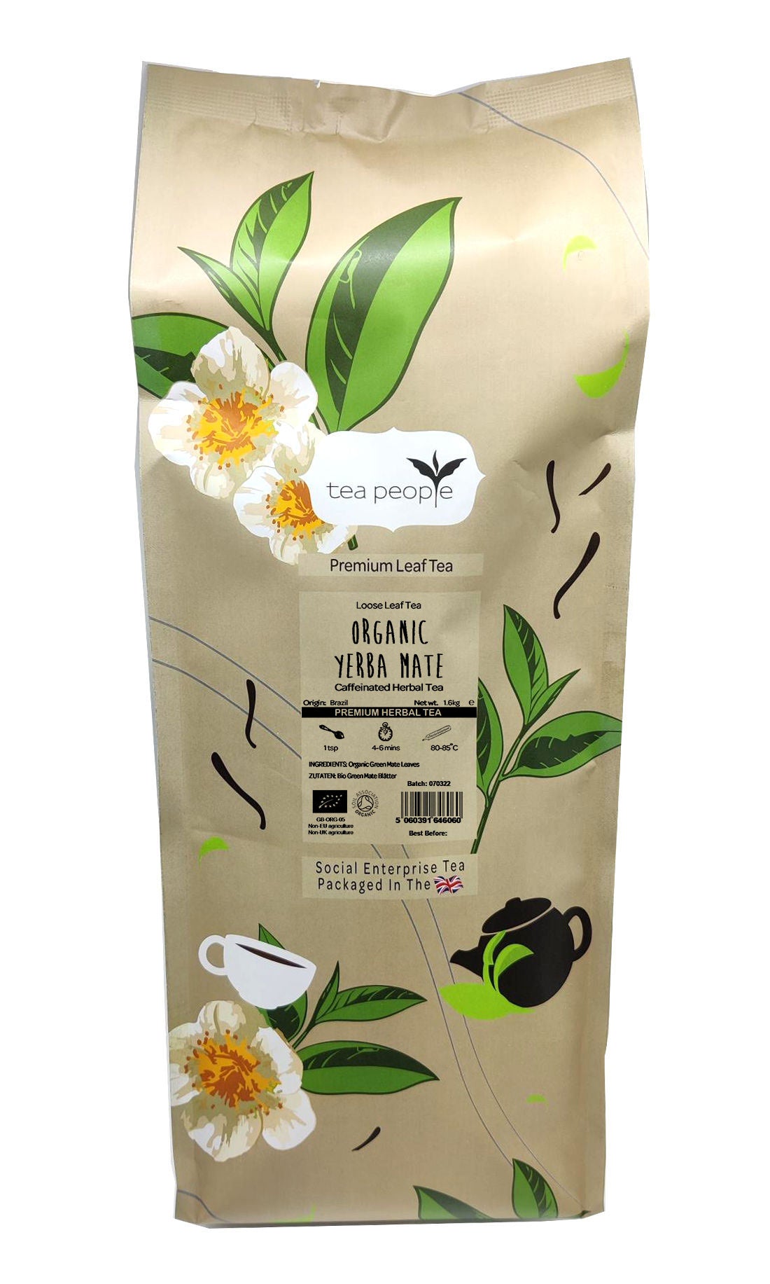 Organic Yerba Mate - Loose Tea Leaves
