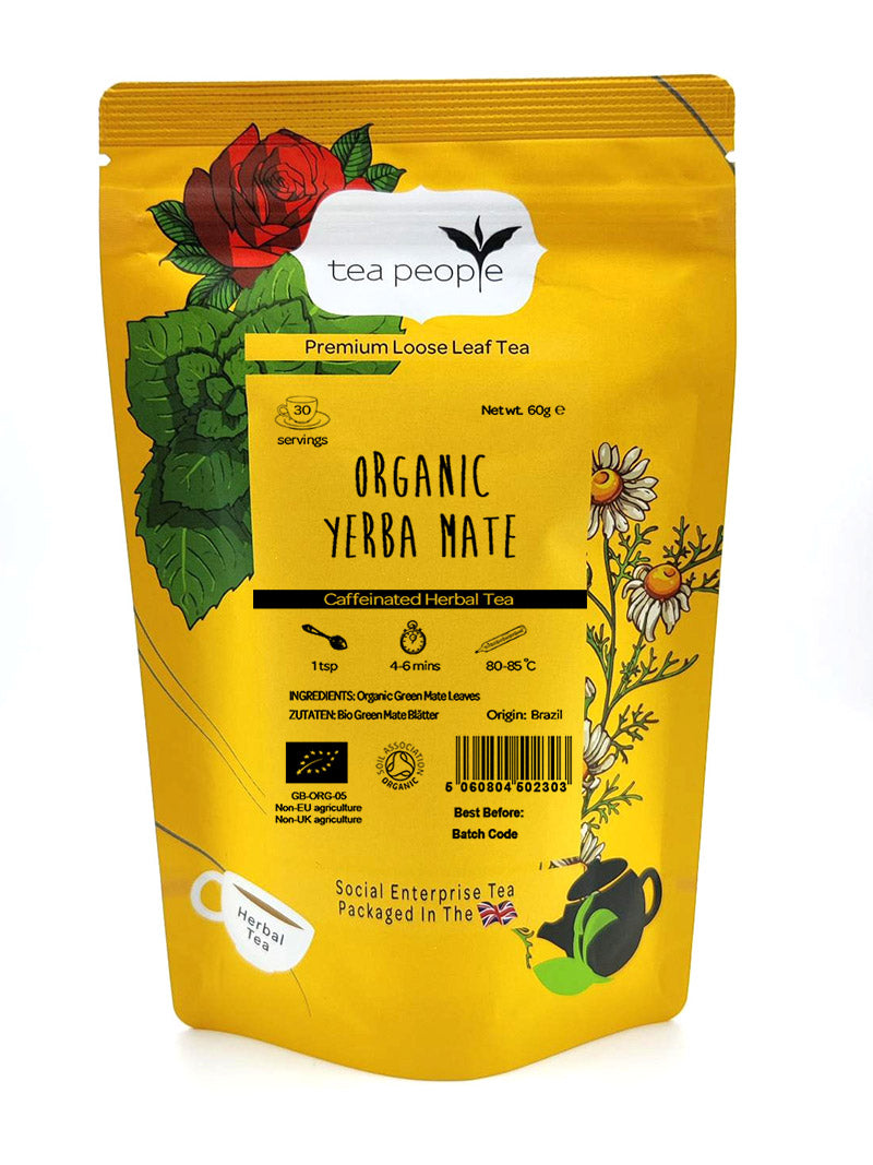 Organic Yerba Mate, green caffeinated herbal tea from Brazil – Tea People
