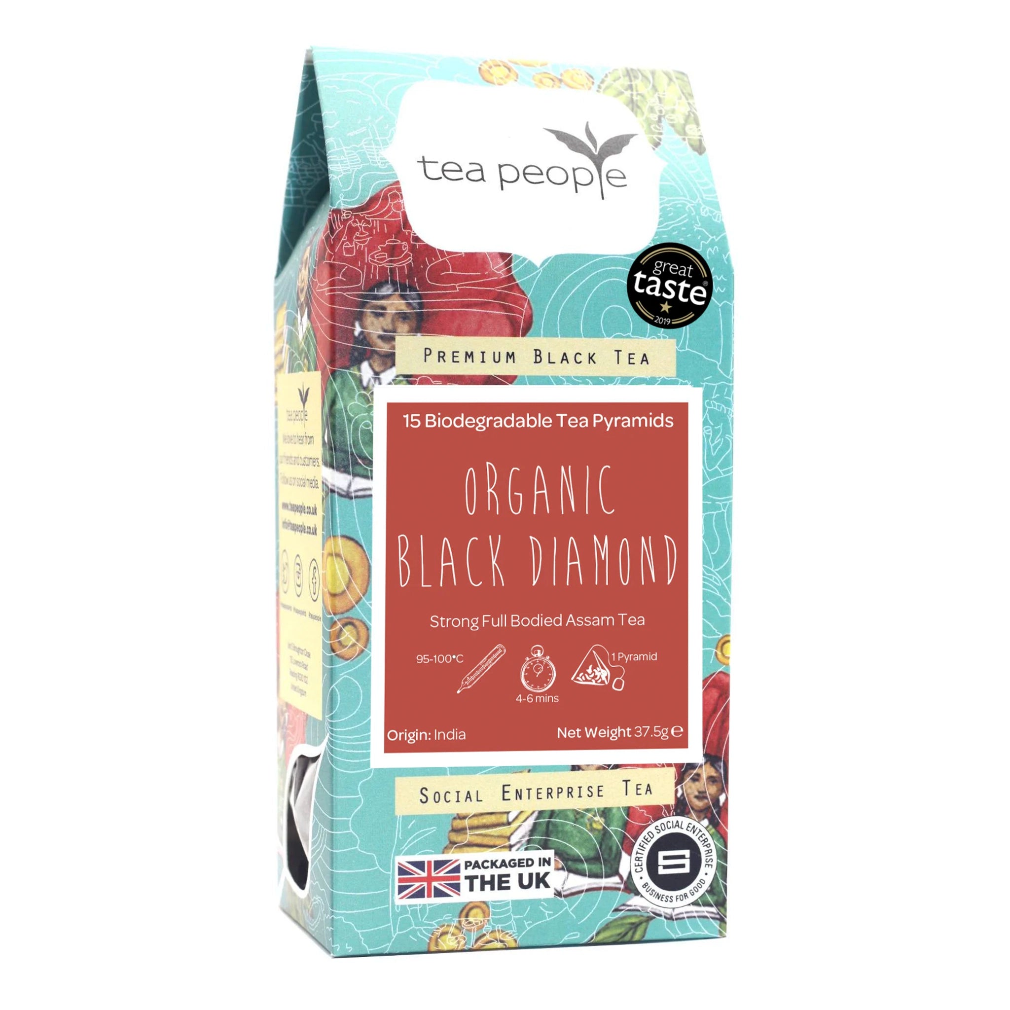 Organic Black Diamond - Black Tea Pyramids
