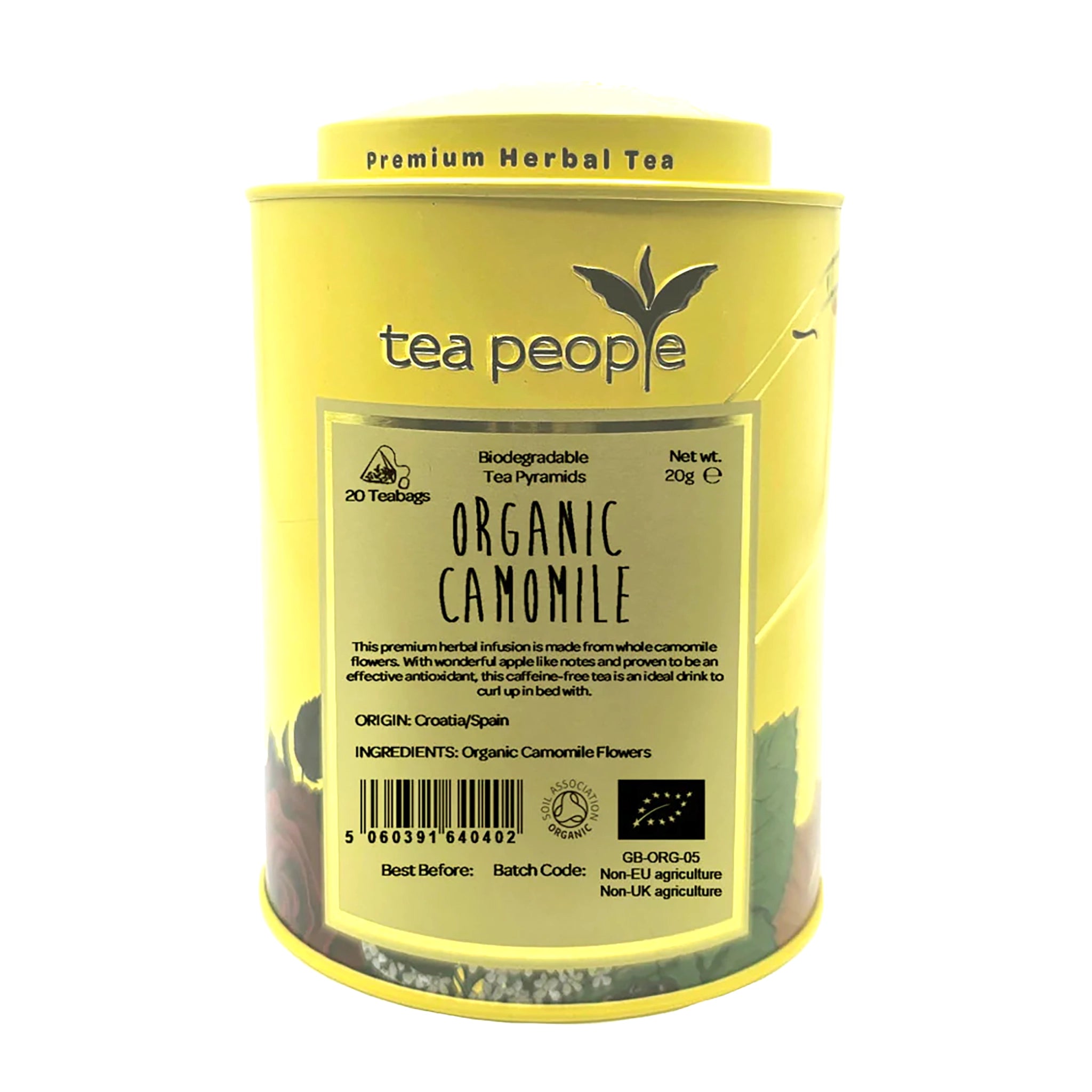 Organic Camomile - Herbal Tea Pyramids